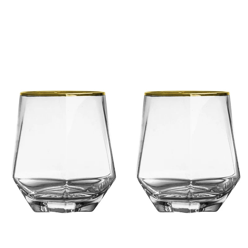 Nordisk prismatic vannkanne Glass karaffel Tredeksel desiliter Glass | Skanto