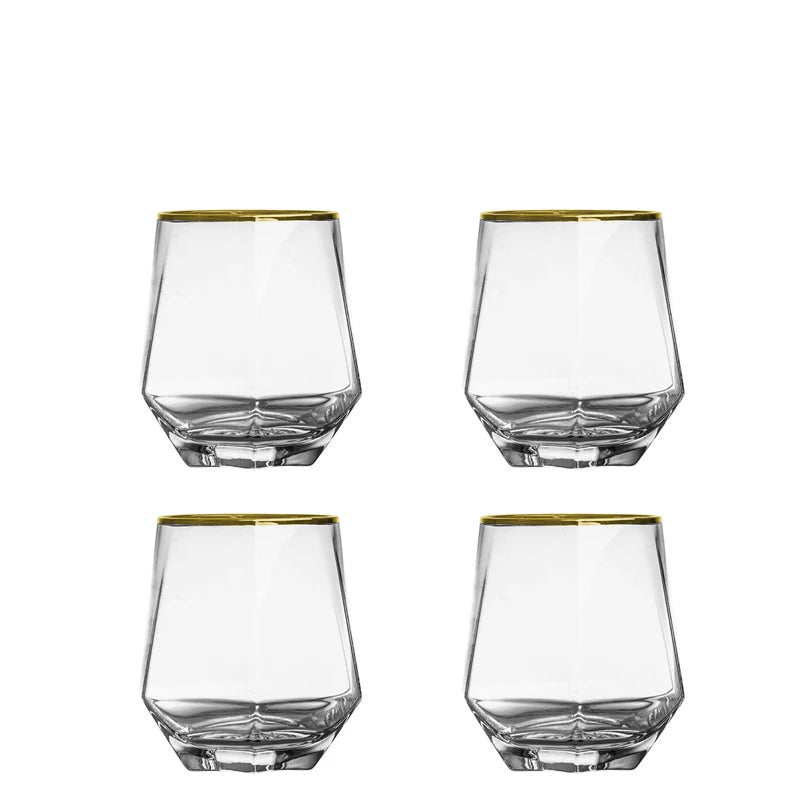 Nordisk prismatic vannkanne Glass karaffel Tredeksel desiliter Glass | Skanto