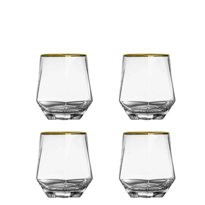 Nordisk prismatic vannkanne Glass karaffel Tredeksel desiliter Glass | Skanto