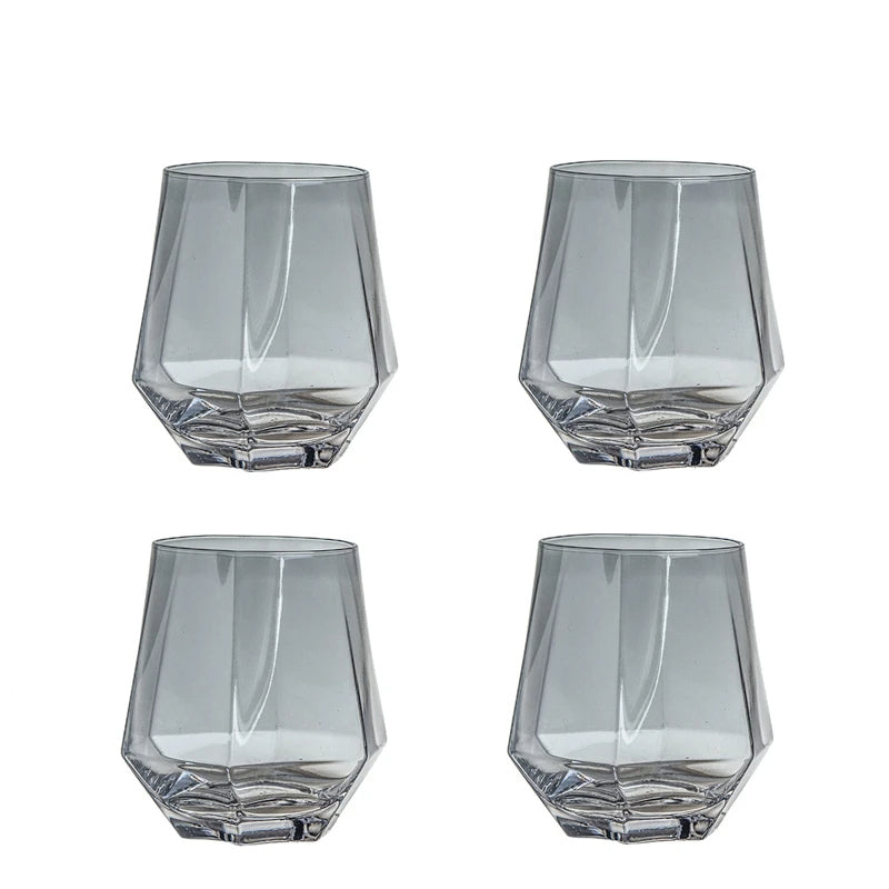 Nordisk prismatic vannkanne Glass karaffel Tredeksel desiliter Glass | Skanto