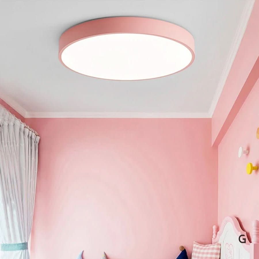 Skanto | Nordic Wood LED Taklampe – Macaron Design, 23–30cm