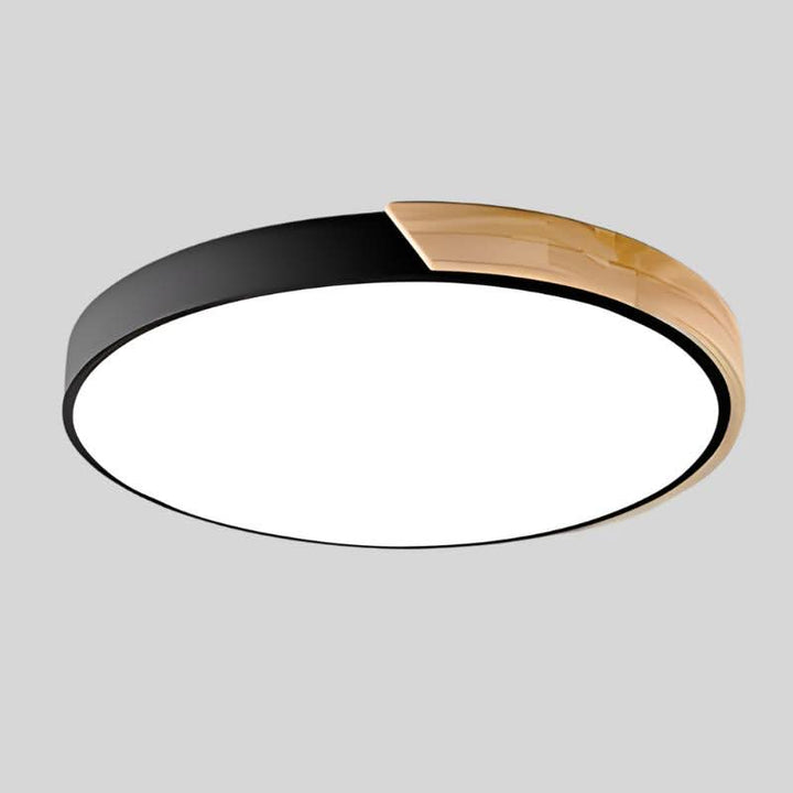 Skanto | Nordic Wood LED Taklampe – Macaron Design, 23–30cm
