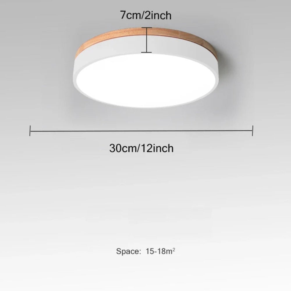 Skanto | NORDLUMINA LIGHT – Moderne taklampe laget av naturlig tre for ethvert rom