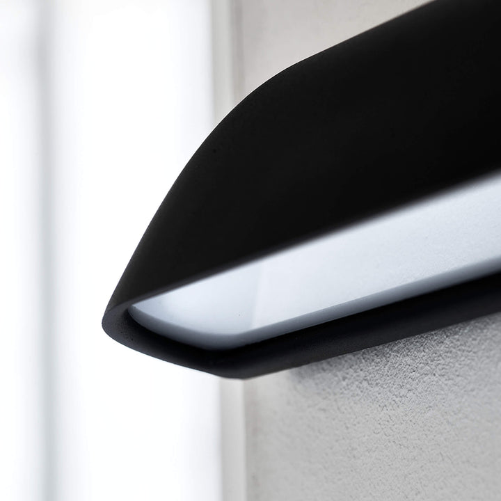 Skanto | Svart LED Vegglampe - Ideell for Utendørs og Innendørs