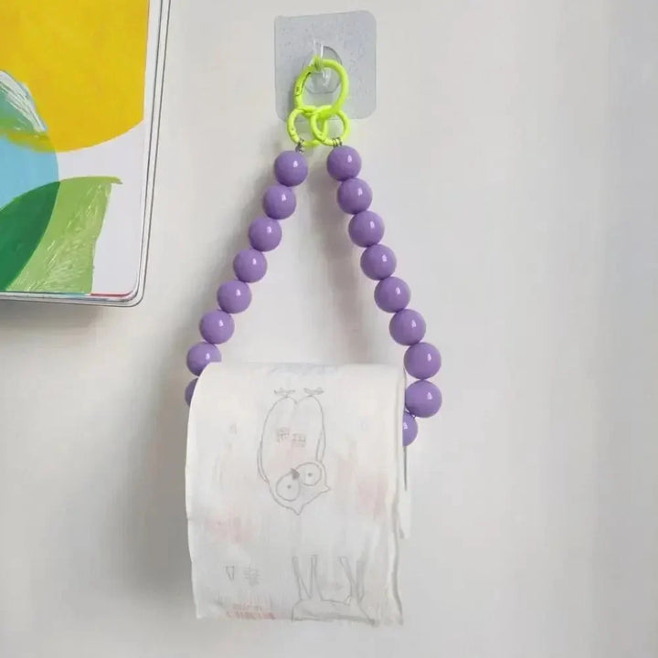 Skanto | Innovativ hengende toalettpapirholder med perler