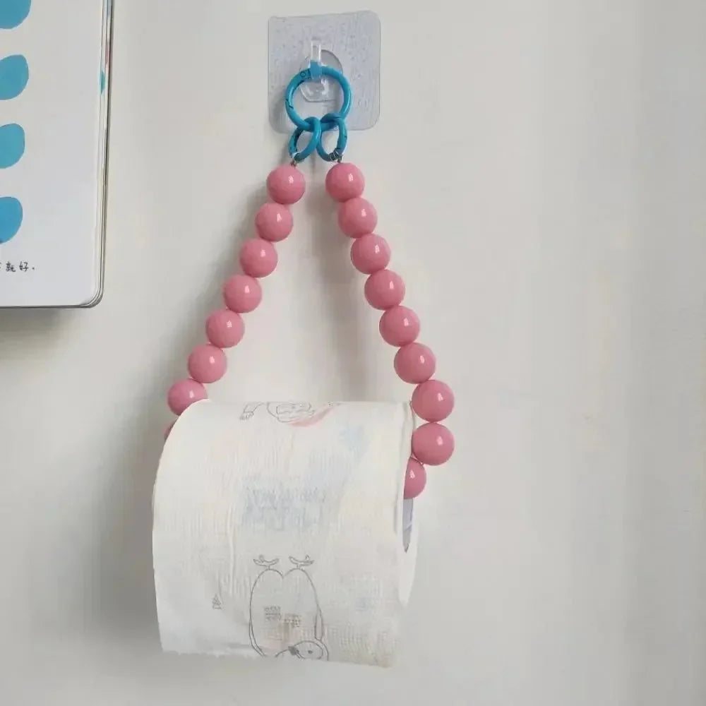 Skanto | Innovativ hengende toalettpapirholder med perler