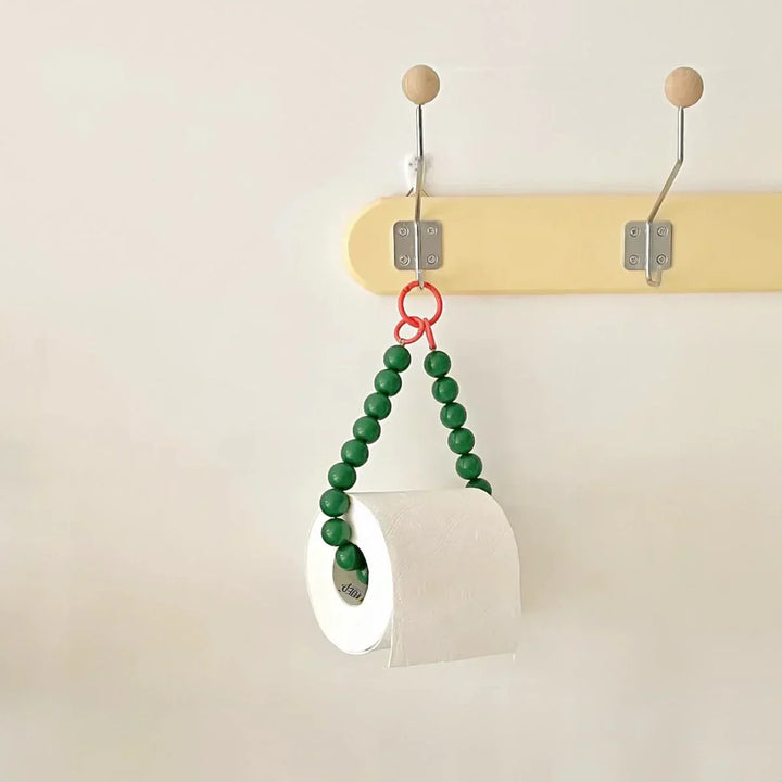 Skanto | Innovativ hengende toalettpapirholder med perler