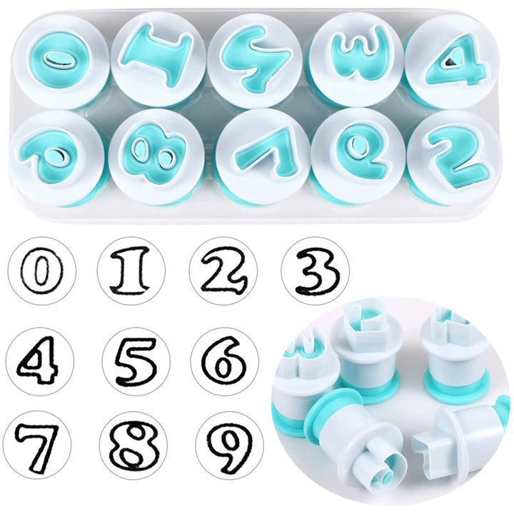 Alphabet Fondant Plunger Cutter | Skanto