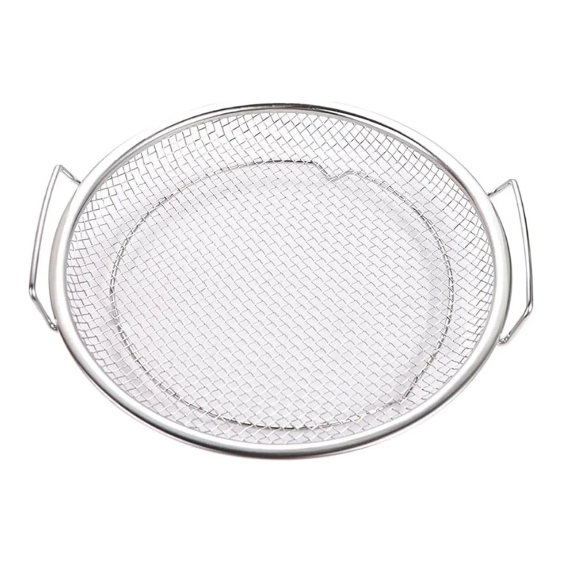 Olje Filterbrett Rustfritt Stål Air Fryer Mesh Pan Dreneringskurv | Skanto
