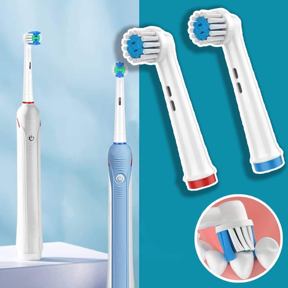4 deler. Tannbørstehoder for Oral-B | Skanto