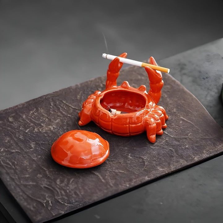 Skanto | CeramiQ – Luksus Askebeger i Orientalsk Stil med Unik Krabbe Design