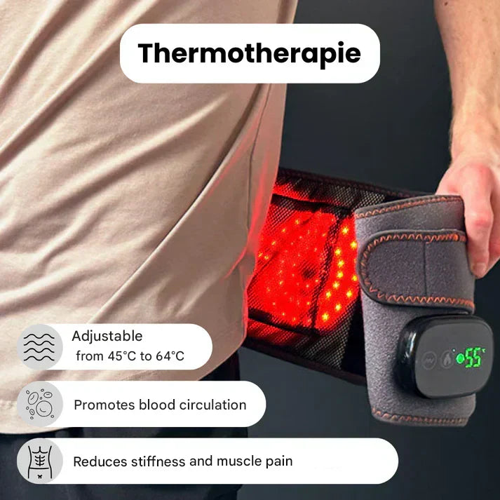 Skanto | Ortopedisk Ryggband med Infrarød Terapi - ThermaLum