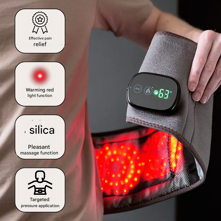 Skanto | Ortopedisk Ryggband med Infrarød Terapi - ThermaLum