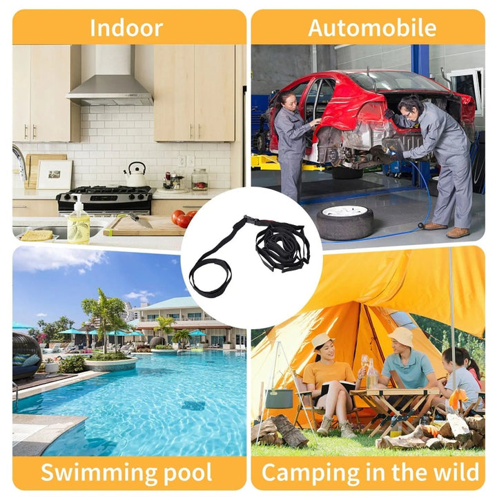 Skanto | Utendørsutstyr Tau – Justerbar Hengende Snor for Camping & Vandring