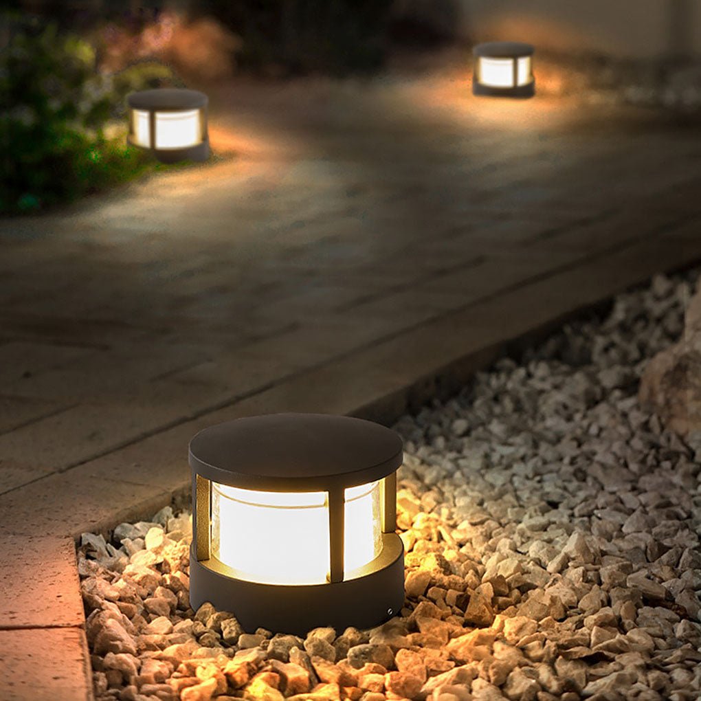 Vanntett LED-utendørsbelysning for ulike formål, f.eks. for hagegjerder