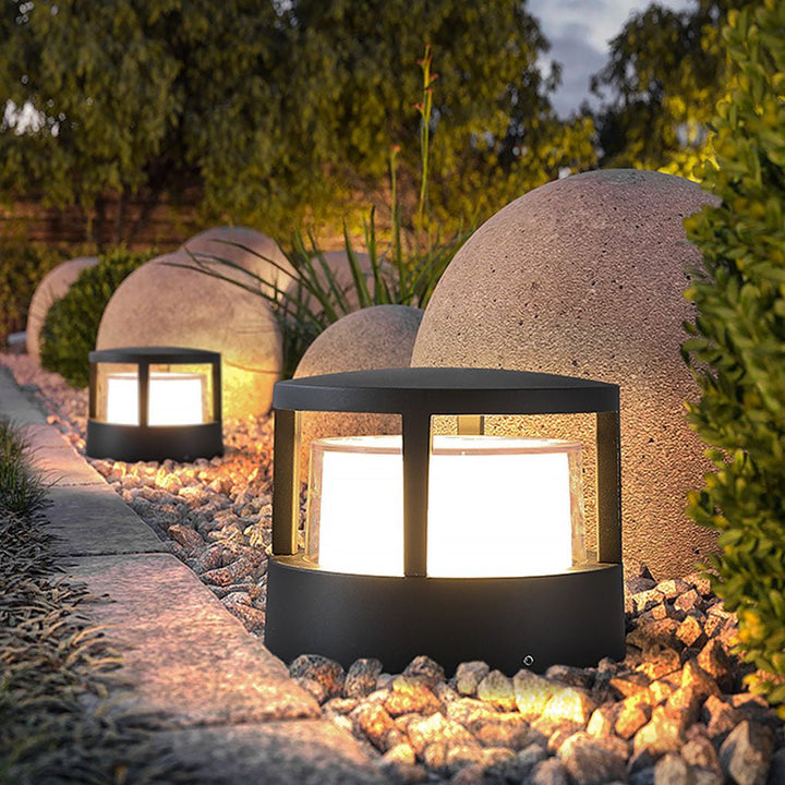 Vanntett LED-utendørsbelysning for ulike formål, f.eks. for hagegjerder