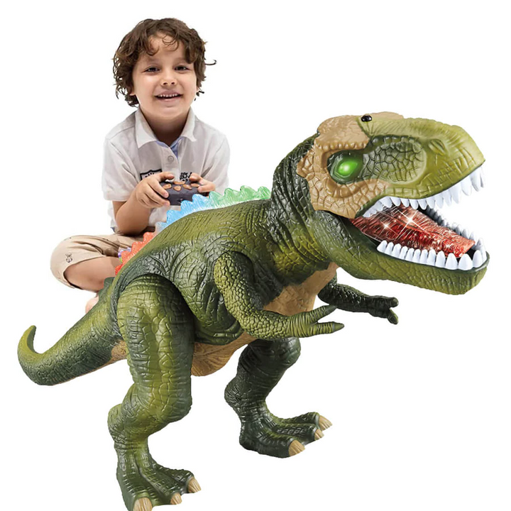 Skanto | DinoAdventure – Fjernkontroll Dinosaurleketøy med Lys og Lyd