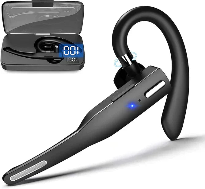 Trådløse Bluetooth øretelefoner med lang batterilevetid og støydemping | Skanto