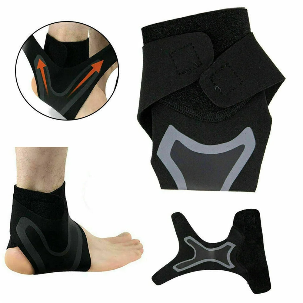 Plantar Ankelen X Wrap Støtte Kompresjonssokk