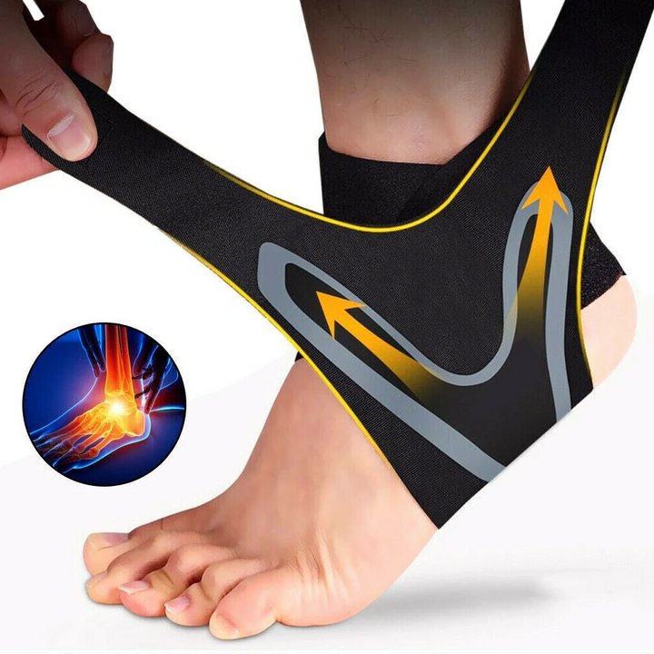 Skanto | Plantar Ankelen X Wrap Støtte Kompresjons Sokker