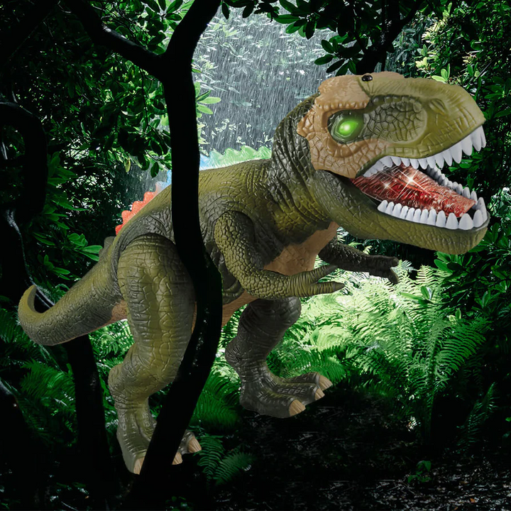 Skanto | DinoAdventure – Fjernkontroll Dinosaurleketøy med Lys og Lyd