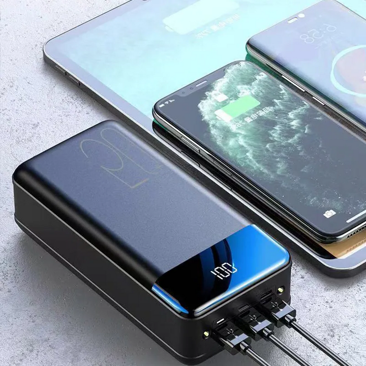 50,000mAh Powerbank med Hurtigladefunksjon | Skanto
