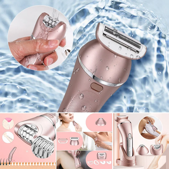 Skanto | SkinGlide 3-i-1 Elektrisk Barbermaskin – Vanntett og Oppladbar