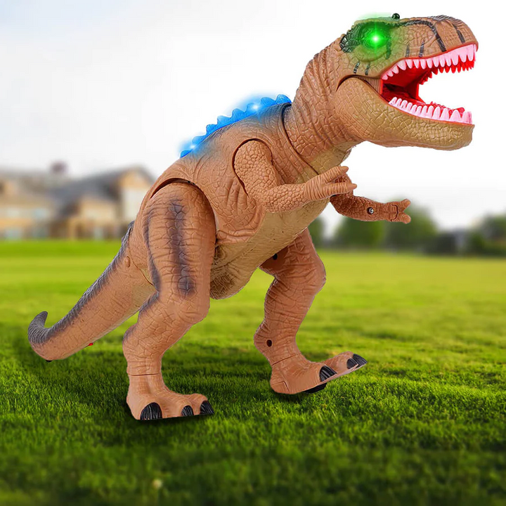 Skanto | DinoAdventure – Fjernkontroll Dinosaurleketøy med Lys og Lyd