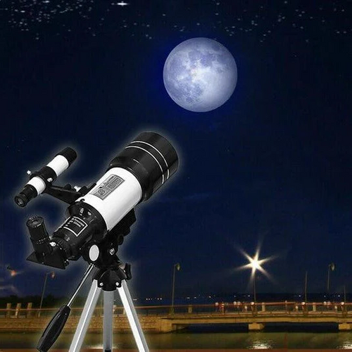 Skanto | Utforsk stjernene med letthet - Profesjonelt teleskop med stativ & 150x zoom for måneobservasjon