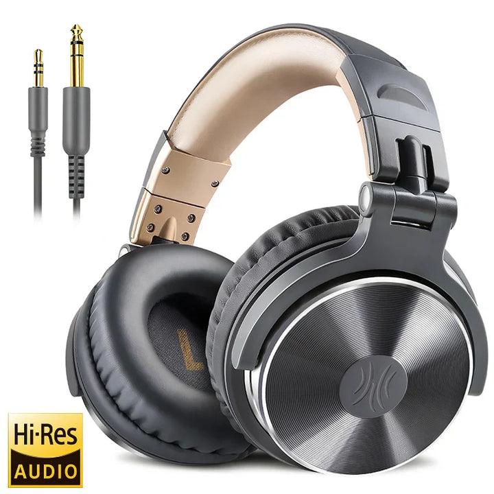 Oneodio Pro 10 Øretelefoner - ANC TWS Støydempende HiFi Stereo Dynamisk DJ Studio Overvåkingshodesett