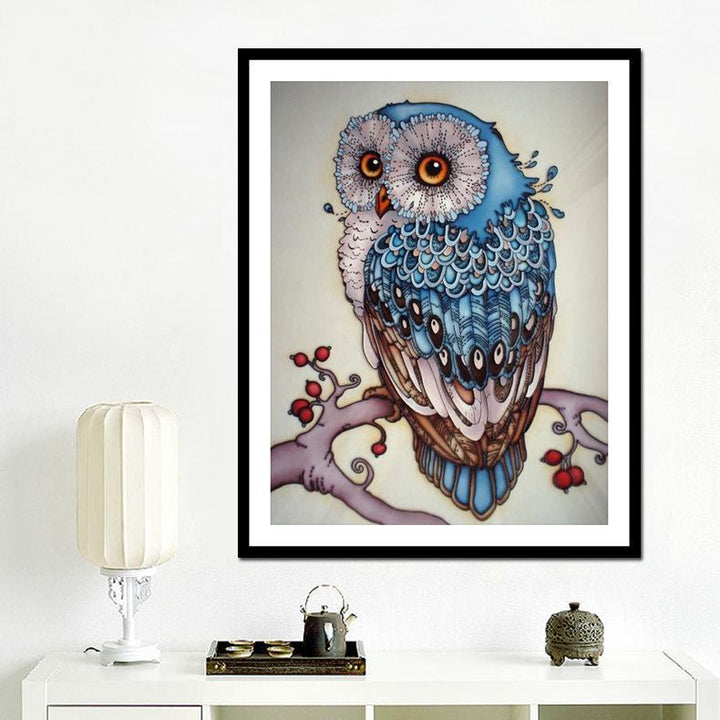 Cartoon Owl - GemPaint Kit | Skanto