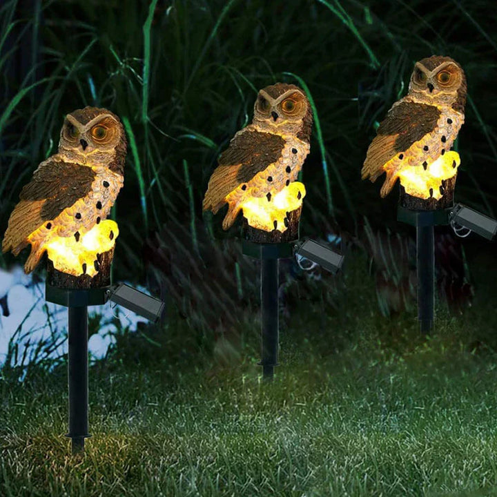 OwlGlow solcelledrevet hagelampe