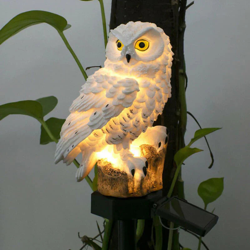 OwlGlow solcelledrevet hagelampe