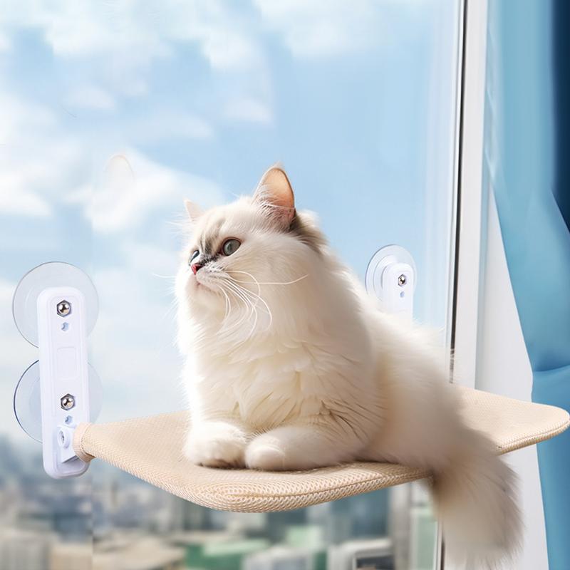 Bærbar sugekopp-hammock for katter Skanto