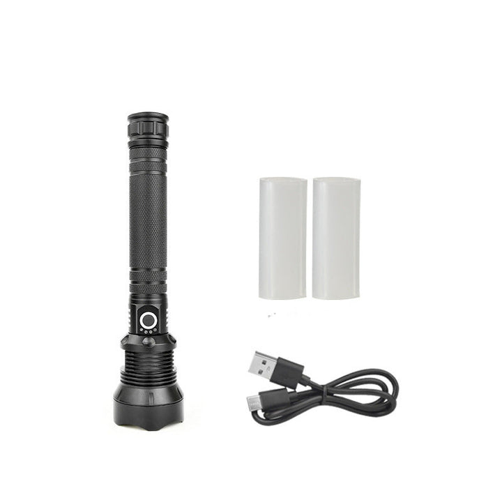 Taktisk oppladbar laser LED lommelykt | Skanto
