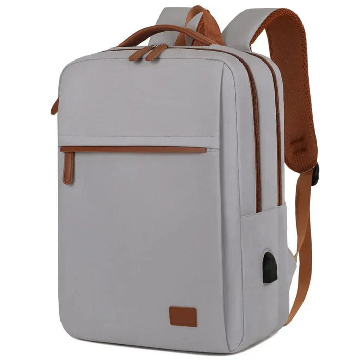 Skanto | PACKLITE – Multifunksjonell Reise Ryggsekk med Laptoprom og USB-port