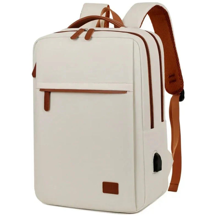 Skanto | PACKLITE – Multifunksjonell Reise Ryggsekk med Laptoprom og USB-port