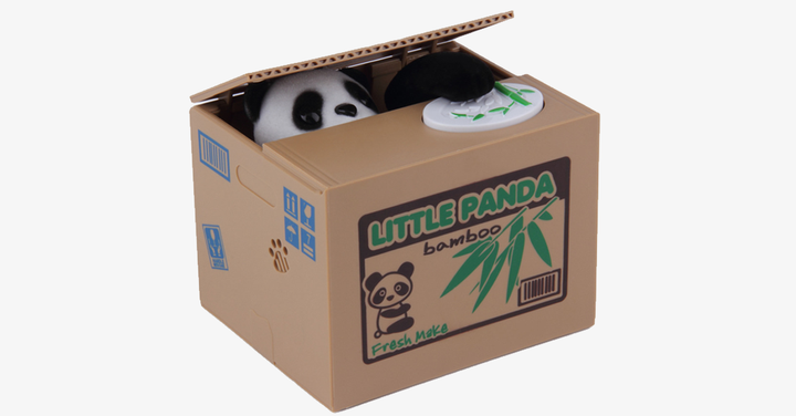 Skanto | Myntrøve Panda Sparebøsse