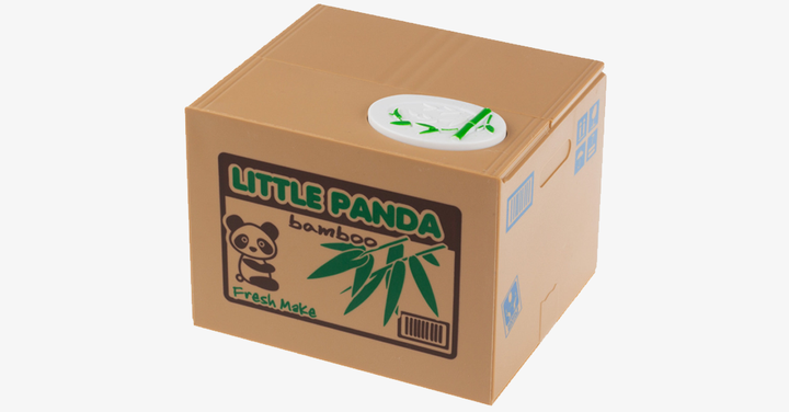 Skanto | Myntrøve Panda Sparebøsse