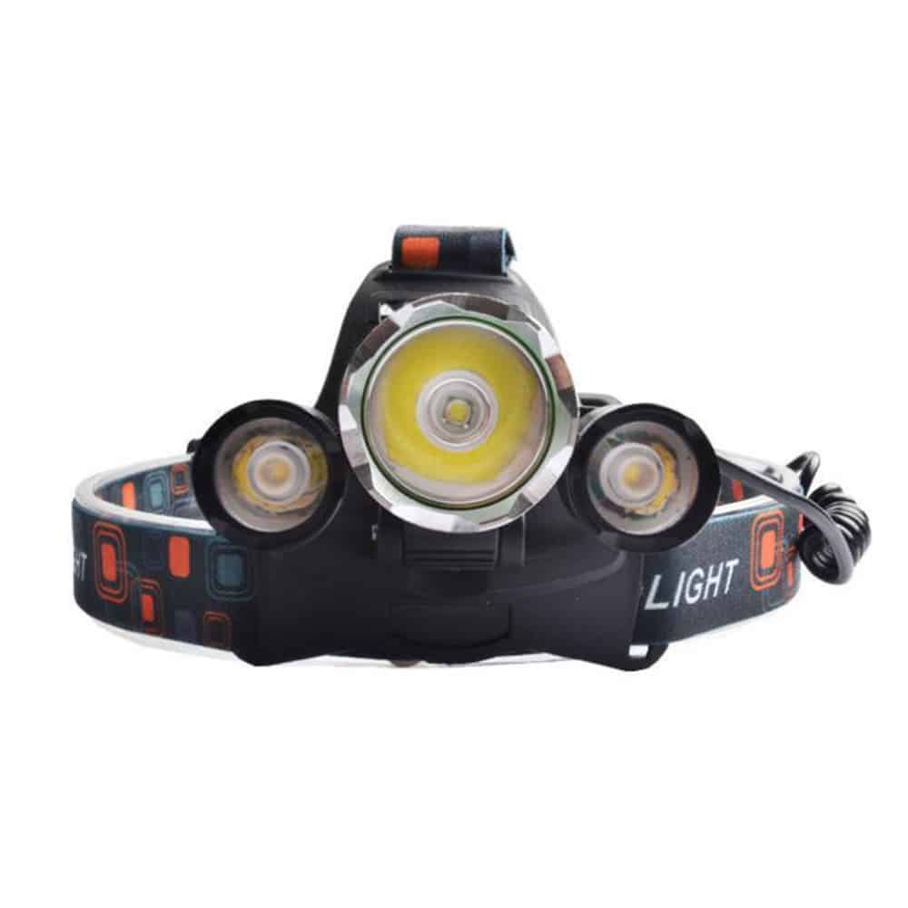 Profesjonell LED Hodelykt (5000 Lumen) - Multifunksjonell og Oppladbar | Skanto