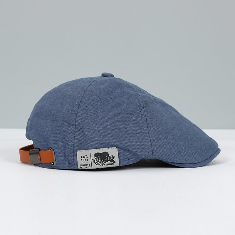 Skanto | Velouria Parisian Beret Hat | Elegant fransk stilhatt for kvinner og menn