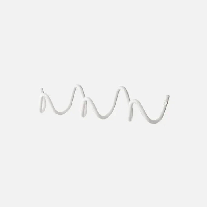 Skanto | LineaForm Elegant Metall Veggkrok – Minimalistisk Matt Svart eller Hvit