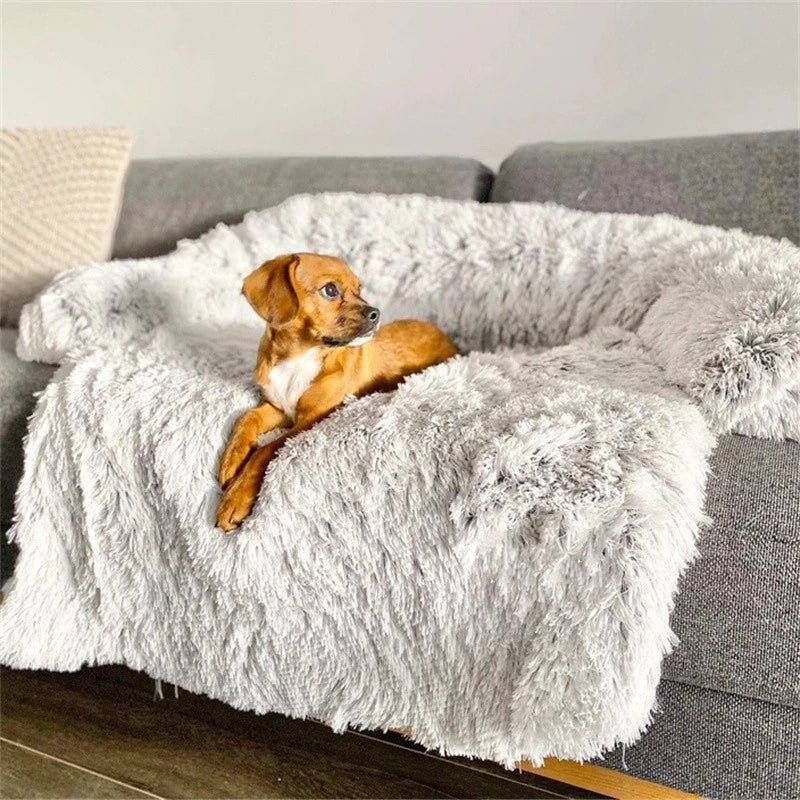 Skanto | PAWCLOUD SOFA – Koselig kjæledyr seng med hevet kant og møbelbeskyttelse