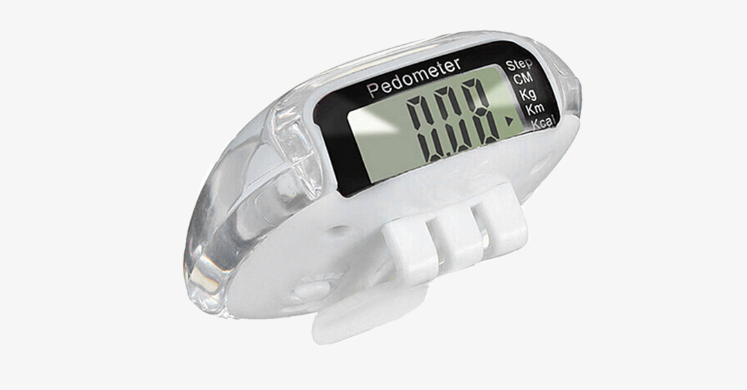 Skanto | Kalorisk Stegzähler Pedometer med LCD Skjerm – Din Helsefølger