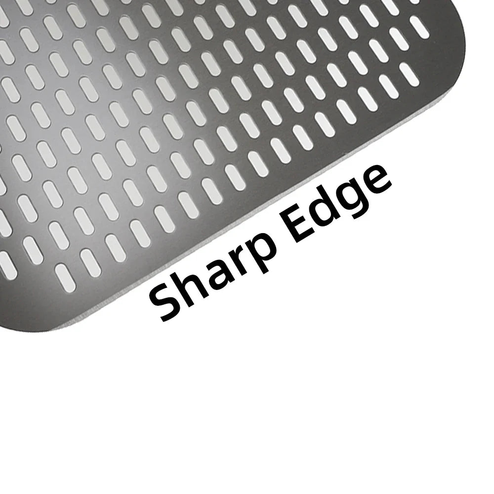 Perforert Spade Paddle Pizzaovn Vendekost Hard Anodisert Pizza Verktøy | Skanto