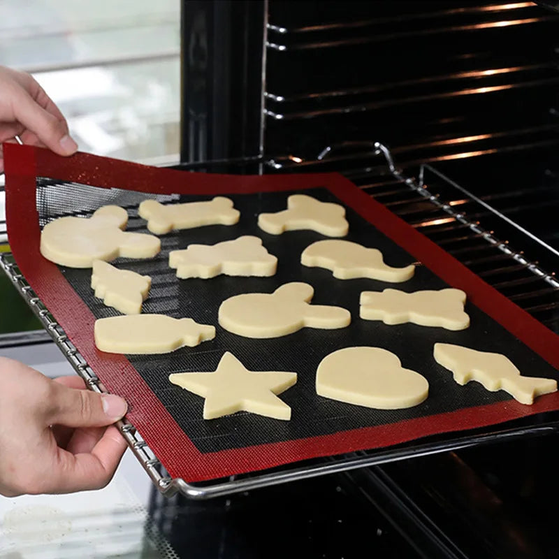 Perforert Silikon Bakemat Non-Stick Ovn Ark Liner Bakeverktøy | Skanto