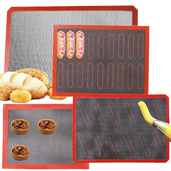 Perforert Silikon Bakemat Non-Stick Ovn Ark Liner Bakeverktøy | Skanto