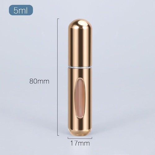 Skanto | Parfyme Atomizer - Bærbar Mini Etterfyllbar Parfymeflaske med Sprayhode
