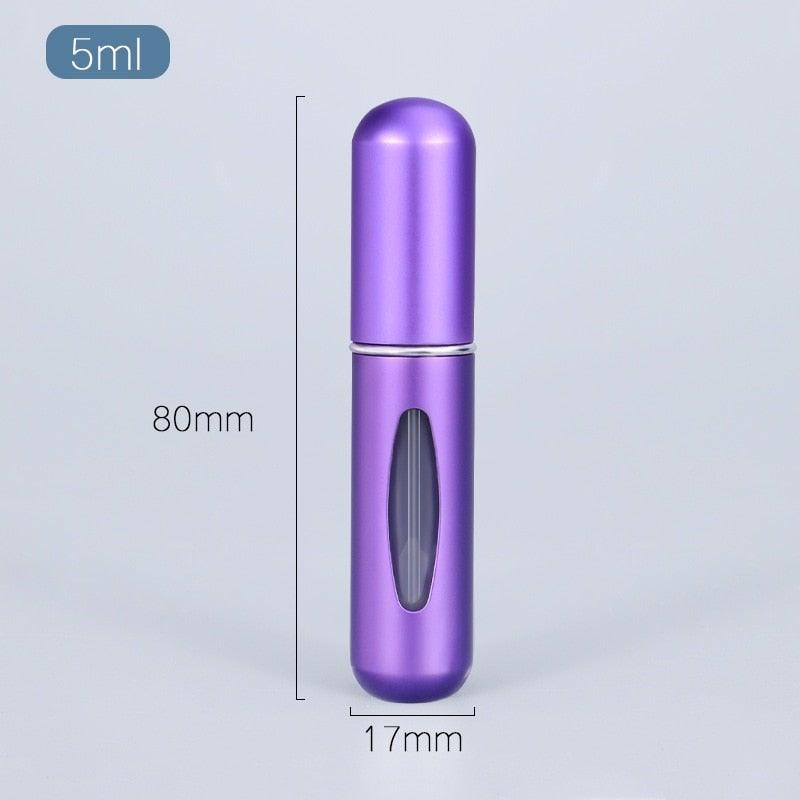 Skanto | Parfyme Atomizer - Bærbar Mini Etterfyllbar Parfymeflaske med Sprayhode