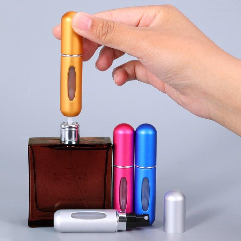 Skanto | Parfyme Atomizer - Bærbar Mini Etterfyllbar Parfymeflaske med Sprayhode